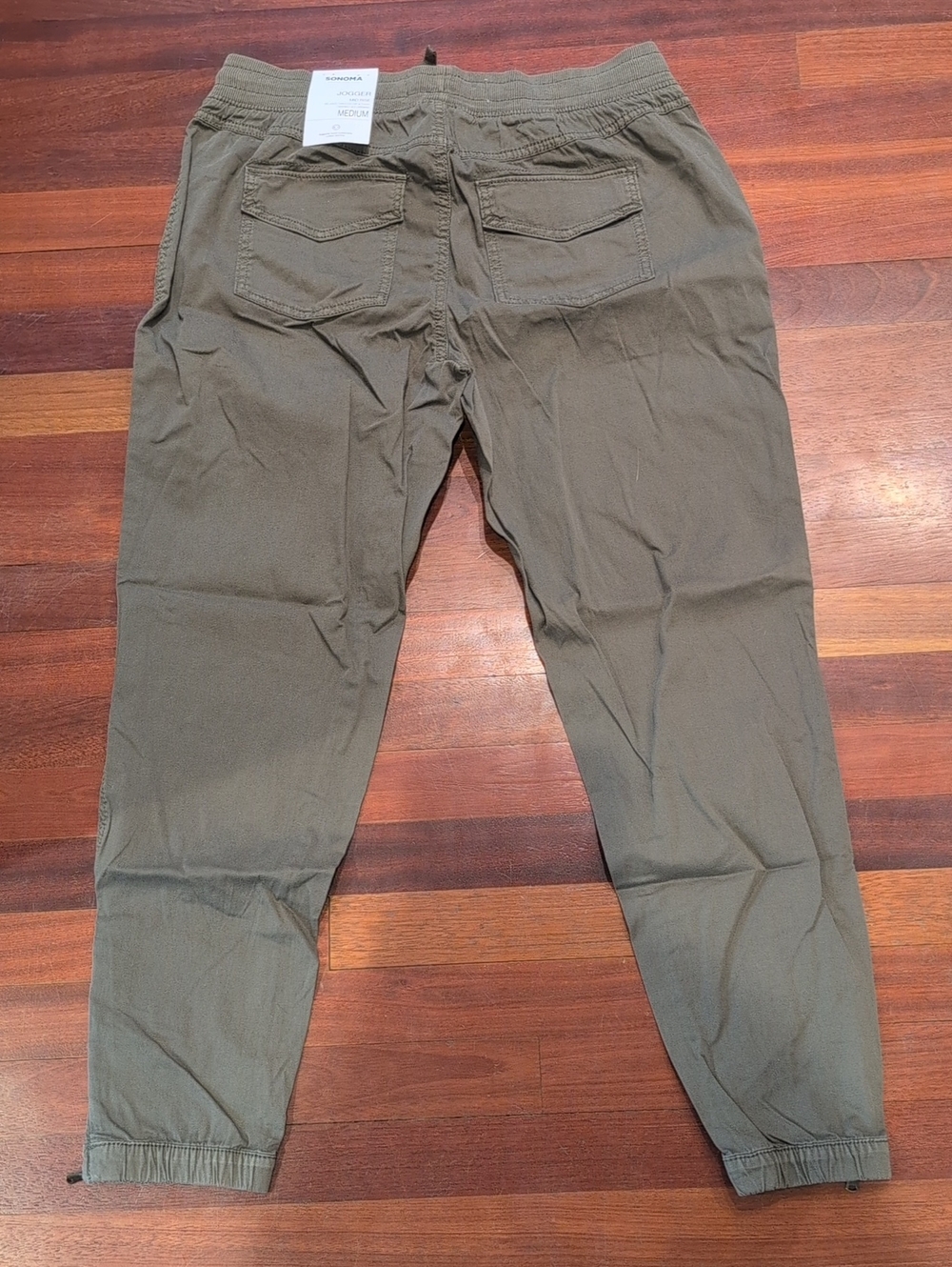 Sonoma Olive Utility Jogger Pants - Picture 8 of 9